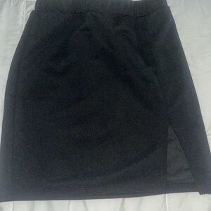 SHEIN Black Mini Skirt